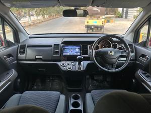 HONDA CROSSROAD 1.8 L X PACKAGE TOP OF THE LINE (1800CC) 7 Seater
Model 2010 end || Registered 2015
ONLY 120,000 KM DRIVEN 
Wine Red Color
Bumper To Bumper Original 100% Guaranteed 
Original TV BACK CAM
Multis Steering 
Lexus Rims Installed
As good as brand new
Extremely well maintained 
Just like new

For inspection 
Available at SUPREME CARS
Plot # 151/F,Under Imam heights,Shop no.1&2, Main Khalid Bin Walid Rd, Karachi, Sindh 75400

|  Premium Cars  |  Best Prices  |  Optimum Performance | 
#Supremecarsgang