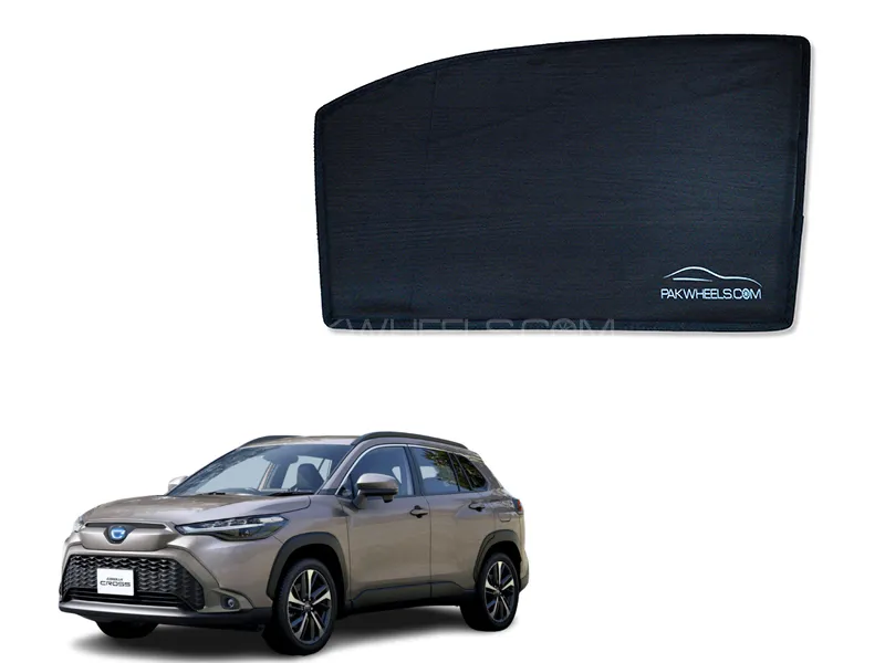 PakWheels Side Shade For Toyota Cross 2025 4 Pcs Image-1