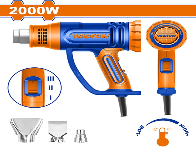 WADFOW Heat Gun Model WHG1520 Image-1