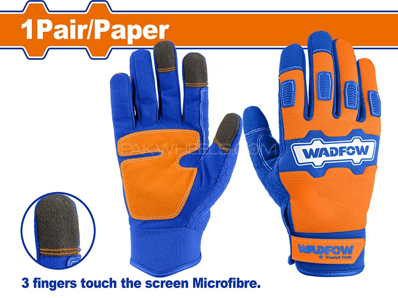 WADFOW Mechanic Gloves Model WMG1E03 Image-1