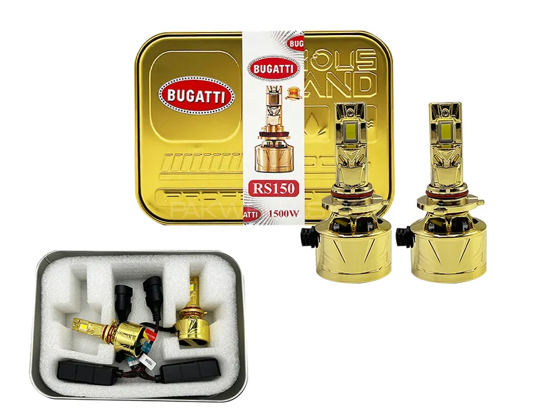  Bugatti RS150 Car Led 150000LM 6500K - 9005 - 1500W - 2025 New Edition (3 Month Warranty) Image-1