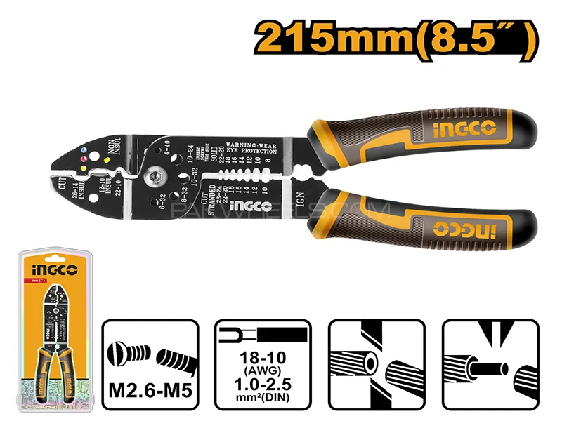 INGCO Wire Stripper Model HWSP851 Image-1