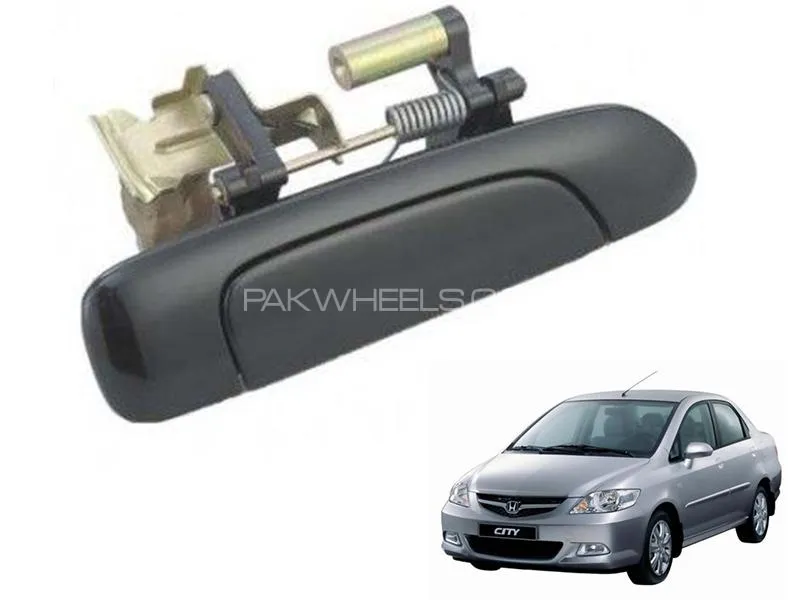 Honda City 2003-2008 Outer Door Handle Rear Left - Made in Taiwan Image-1