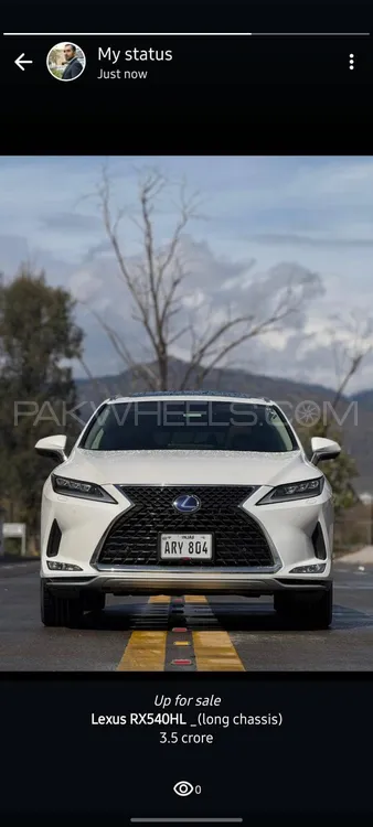 Lexus RX Series 2019 for Sale in Islamabad Image-1