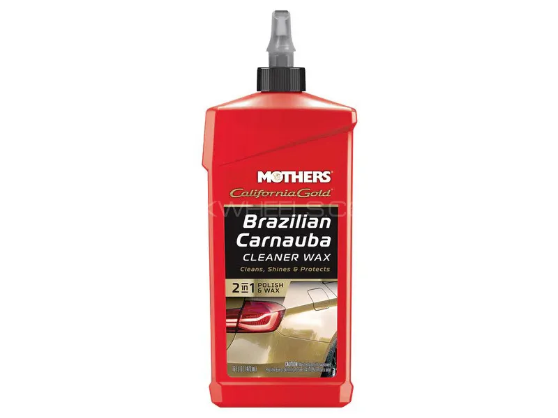 Mothers California Gold Brazilian Carnauba Cleaner Liquid Wax 16oz - Made in USA Image-1