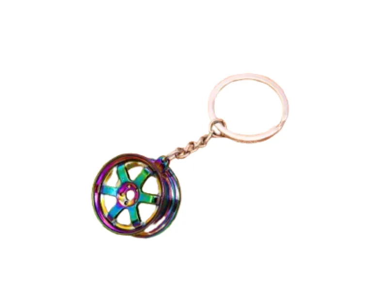 Zingfix Car Wheel & Brake Rotor Keychain Image-1