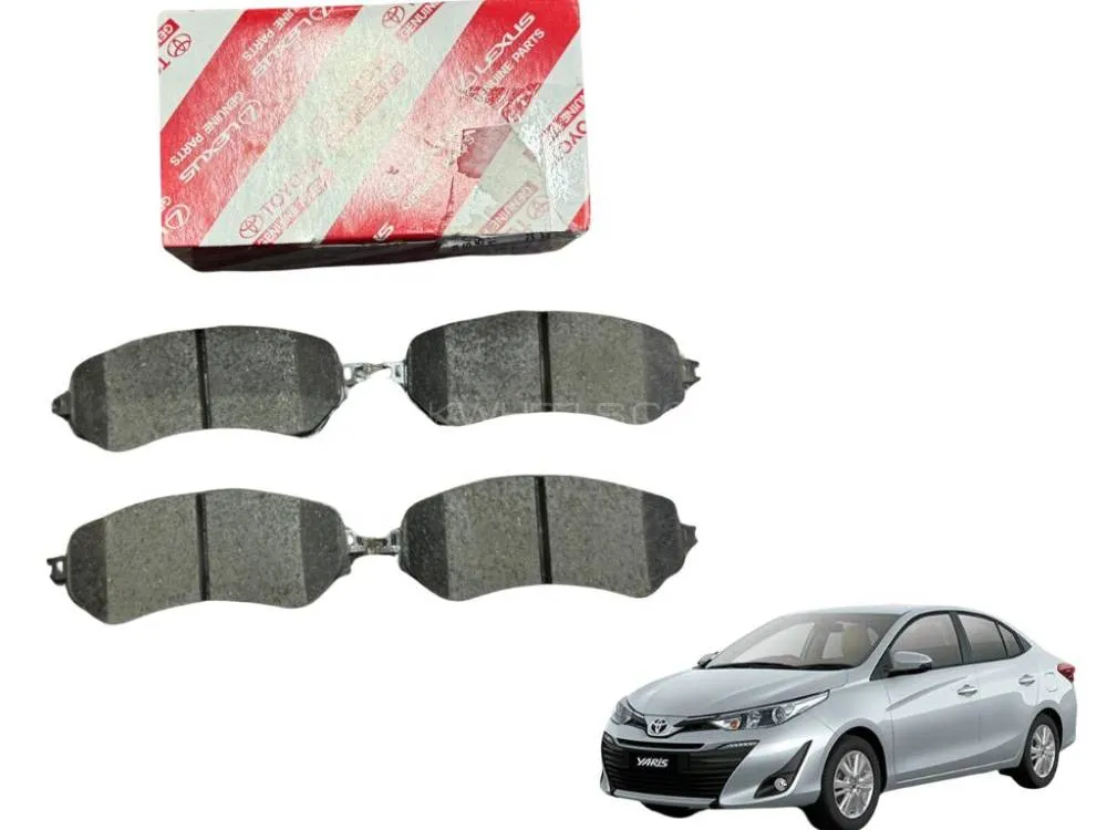 Toyota Yaris Front Disc Pad Genuine 04465-YZZT7