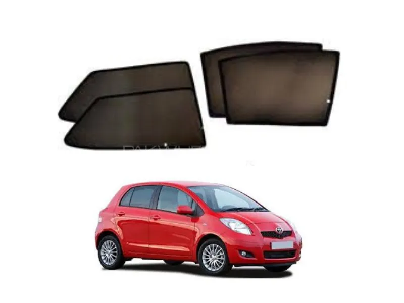 Zingfix Side Shade For Toyota Vitz 2005-2010 Image-1