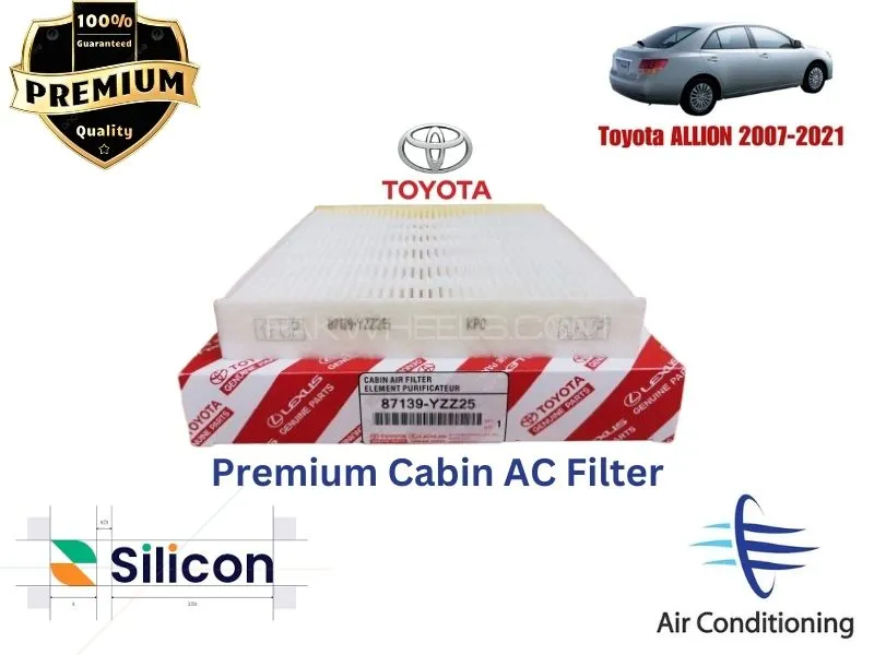 Toyota Allion 2007-2021 Premium Quality Cabin Filter - Imported