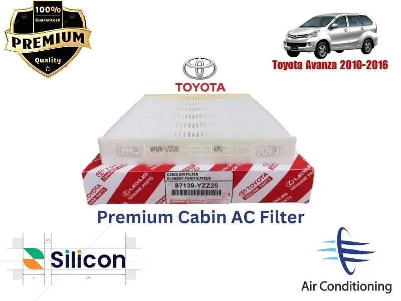 Toyota Avanza 2010-2016 Premium Quality Cabin Filter - Imported