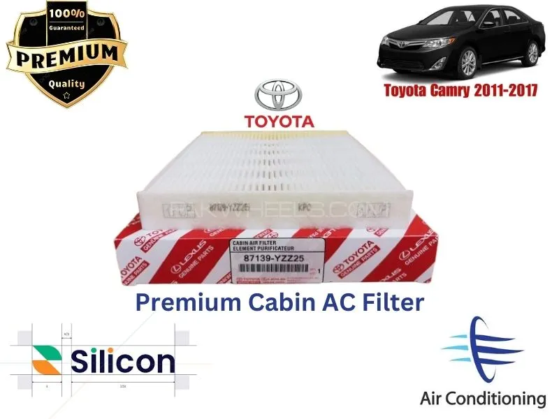 Toyota Camry 2011-2017 Premium Quality Cabin Filter - Imported