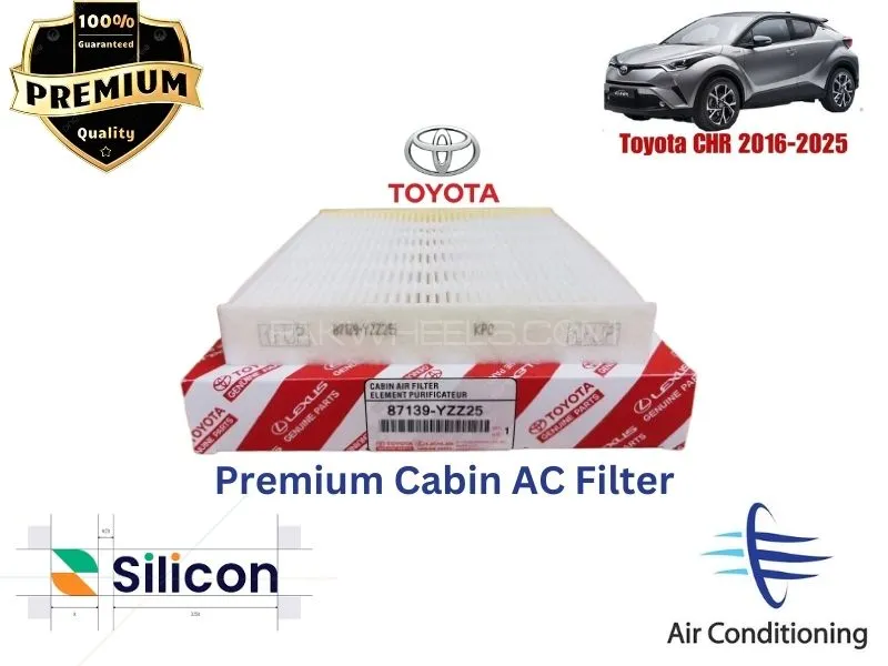 Toyota CHR 2016-2025 Premium Quality Cabin Filter - Imported Image-1