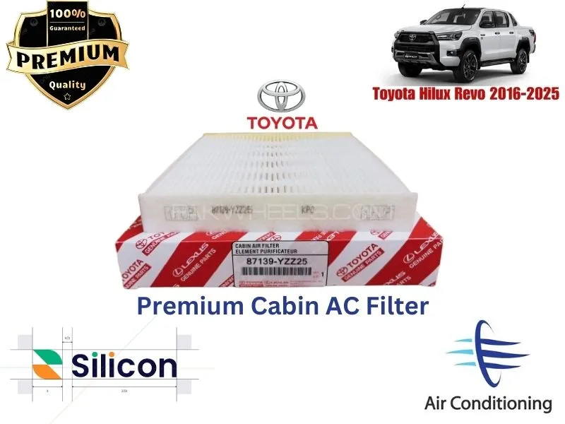 Toyota Hilux Revo 2015-2025 Premium Quality Cabin Filter - Imported Image-1