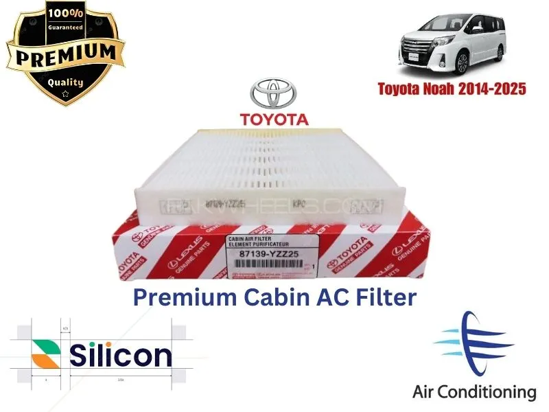 Toyota Noah 2014-2025 Premium Quality Cabin Filter - Imported Image-1