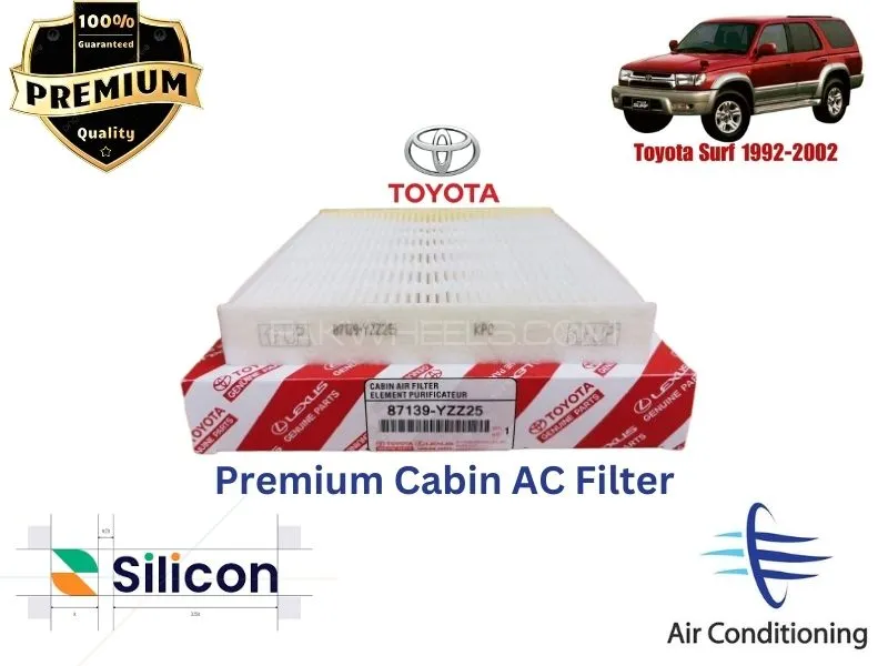 Toyota Surf 1997-2002 Premium Quality Cabin Filter - Imported Image-1