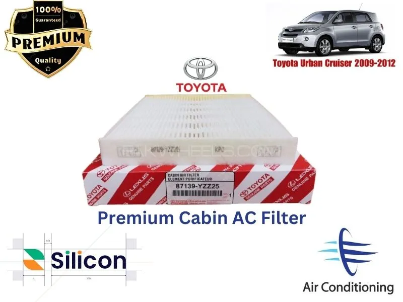 Toyota Urban Cruiser 2009-2012 Premium Quality Cabin Filter - Imported Image-1