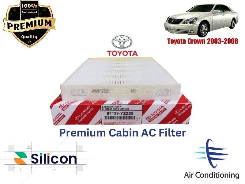 Toyota Vellfire 2003-2008 Premium Quality Cabin Filter - Imported Image-1