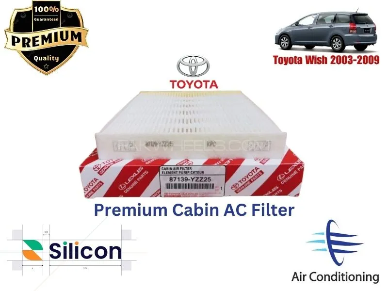 Toyota Wish 2003-2009 Premium Quality Cabin Filter - Imported Image-1