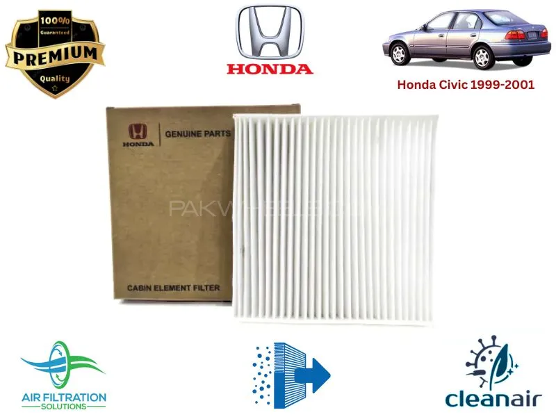 Honda Civic 1999-2001 Premium Quality Cabin Filter - Imported Image-1