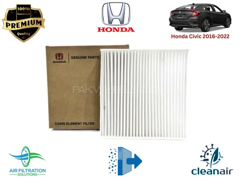 Honda Civic 2016-2022 Premium Quality Cabin Filter - Imported Image-1
