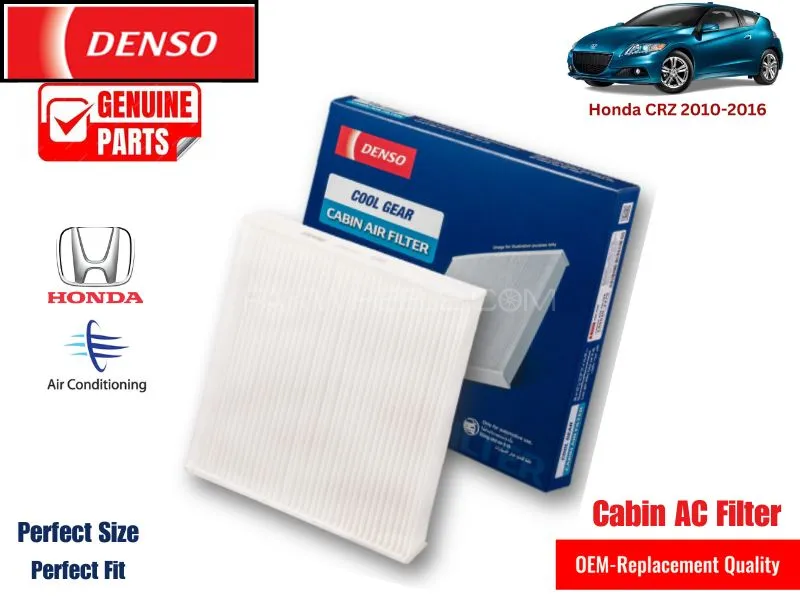 Honda CRZ 2010-2016 Denso Genuine Cabin Filter - Honda OEM Quality Image-1