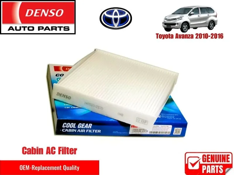 Toyota Avanza 2010-2016 Denso Genuine Cabin Filter - Toyota OEM Quality
