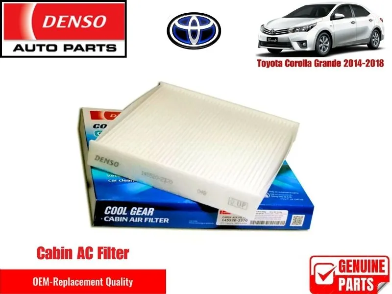 Toyota Corolla Grande 2014-2018 Denso Genuine Cabin Filter - Toyota OEM Quality Image-1