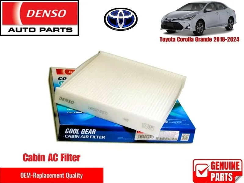 Toyota Corolla Grande 2018-2024 Denso Genuine Cabin Filter - Toyota OEM Quality Image-1