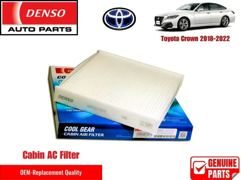 Toyota Crown 2018-2020 Denso Genuine Cabin Filter - Toyota OEM Quality Image-1