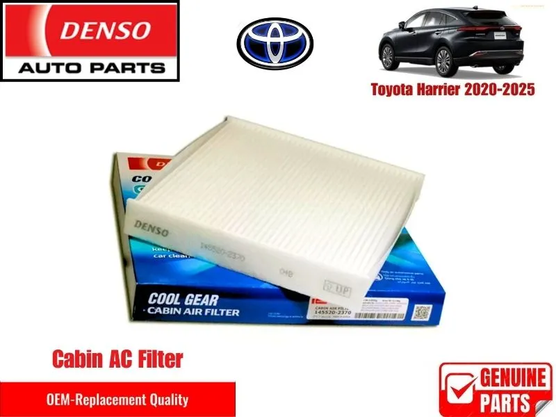Toyota Harrier 2020-2025 Denso Genuine Cabin Filter - Toyota OEM Quality Image-1
