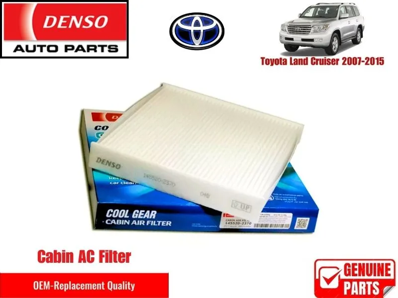 Toyota Land Cruiser 2007-2015 Denso Genuine Cabin Filter - Toyota OEM Quality Image-1