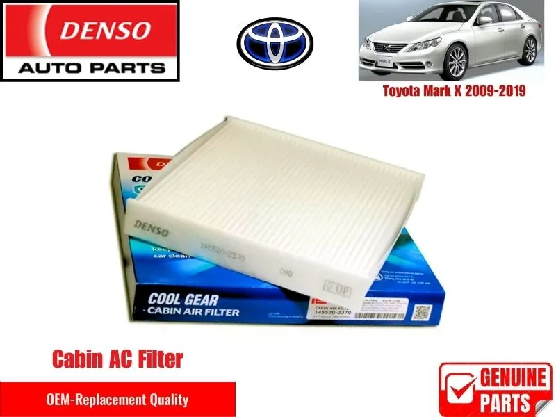 Toyota Mark X 2009-20219 Denso Genuine Cabin Filter - Toyota OEM Quality