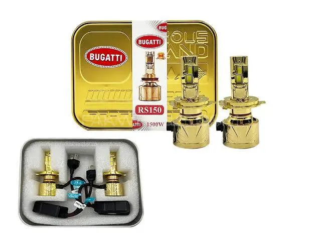 Bugatti RS150 Car Led Headlight Bulb| 150000LM|6500K|1500W| H4  Image-1