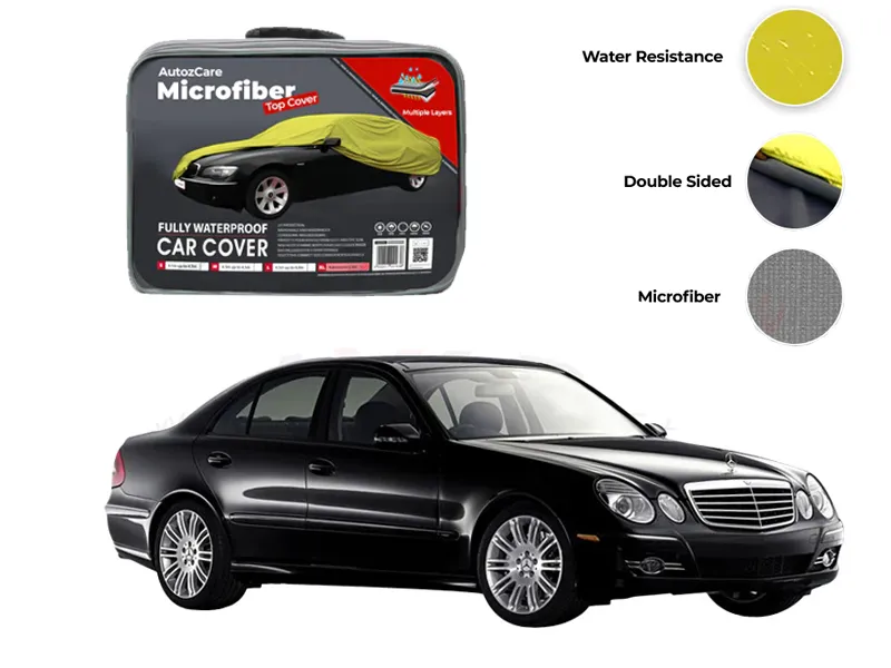 Mercedes E200 Microfiber Car Top Cover - Model 2002-2009 Image-1