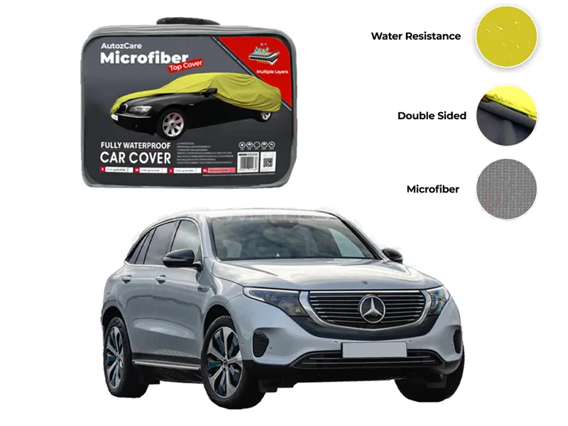 Mercedes EQC400 4Matic Microfiber Car Top Cover - Model 2019-2025 Image-1