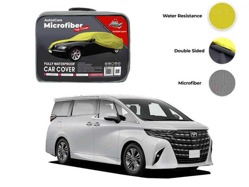 Toyota Alphard Microfiber Car Top Cover - Model 2015-2025 Image-1