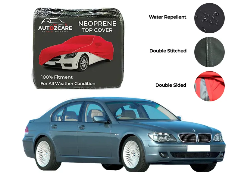 BMW 7 Series Neoprene Top Cover - Model - 2002-2009 Image-1