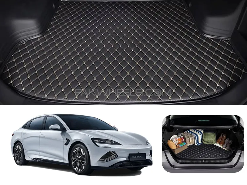 BYD Seal 7D Custom Car Trunk Mat - Model 2024-2025 Image-1
