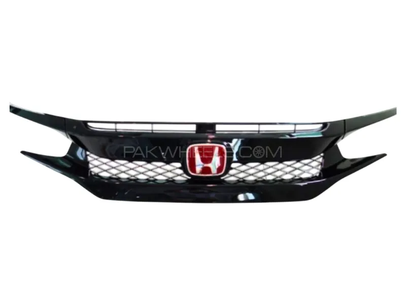 Honda Civic X Front Grill TypeR Style Model 2016-2021 Image-1