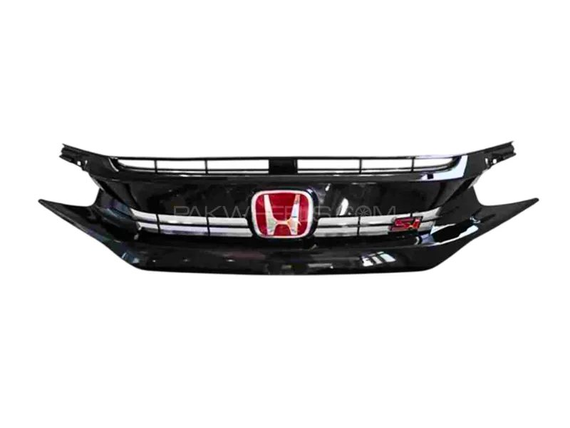 Honda Civic X Front Grill Si Style Model 2016-2021 Image-1