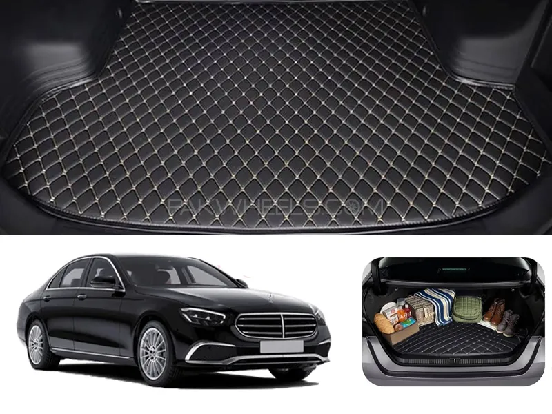 Mercedes E200 7D Custom Car Trunk Mat - Model 2009-2025