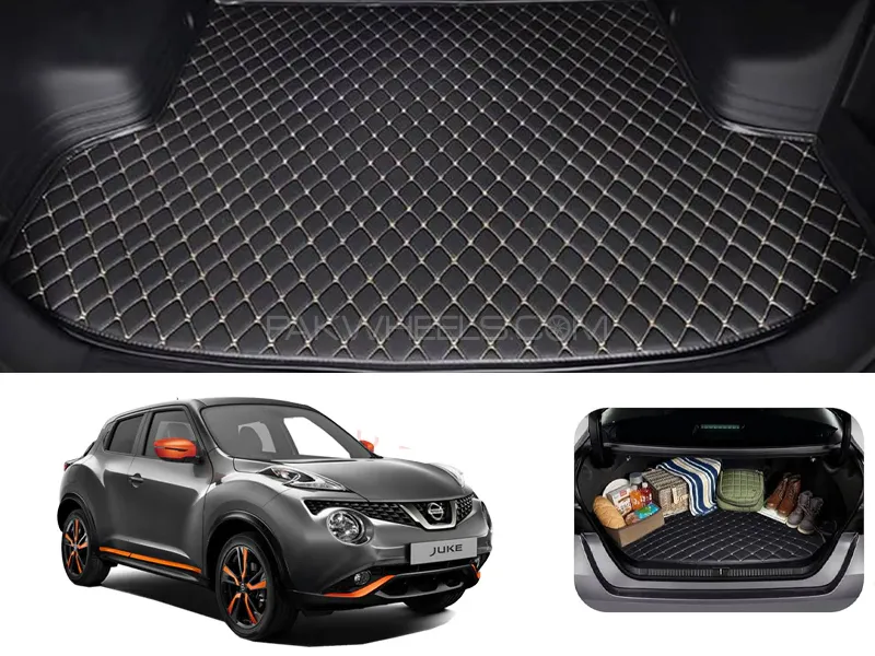 Nissan Juke 7D Custom Car Trunk Mat - Model 2010-2025 Image-1