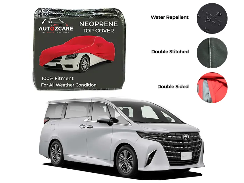 Toyota Alphard Neoprene Top Cover - Model 2015-2025 Image-1