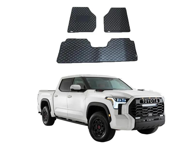 Toyota Tundra 7D Floor Mat ( Flat Style ) 5PCS - Model 2022-2025