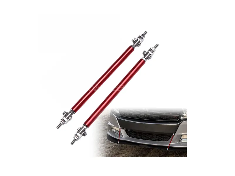 Zingfix Front Bumper Splitter Rods 2Pcs Set Large Size Image-1