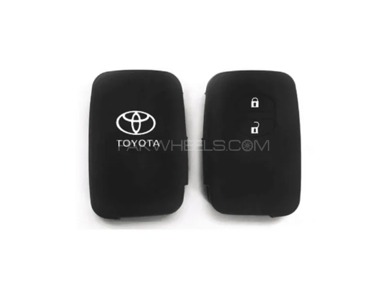 Toyota Premio Silicone PVC Key Cover Image-1