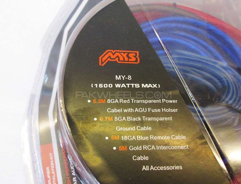 MYS Amplifier Installation Kit 800 Watt Image-1