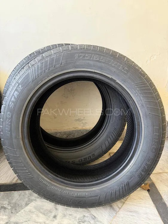 As Salam U Alaikum
Euro star (175 65 R15) Tyres set Image-1