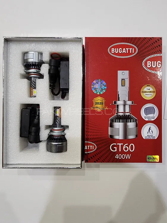Bugatti GT60 Car Led Headlight Bulb 40000LM|6500K|400W|H11 Image-1