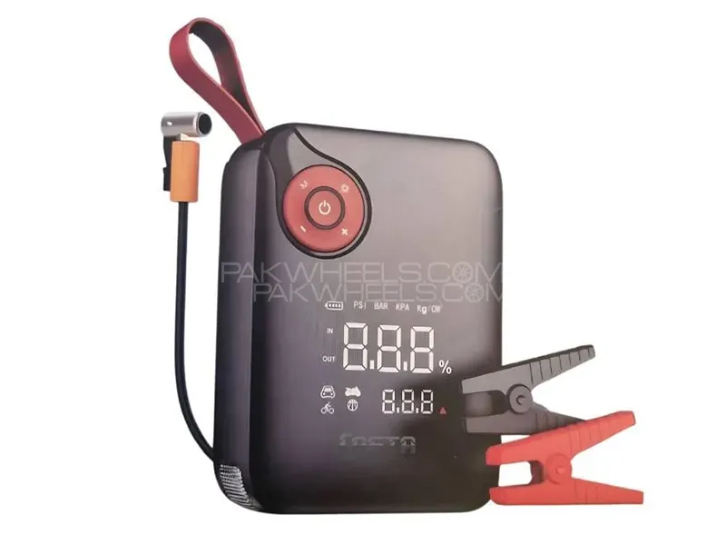 Casta 2 in 1 Jump Starter With Air Compressor Image-1